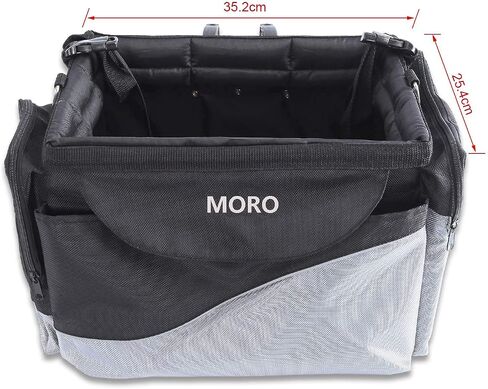 Pet Bicycle Front-Box Basket Bike Case Seat Dog Puppy Cat Outdoor Travel Carrier Bag Tote Kennel Black in Saudi Arabia