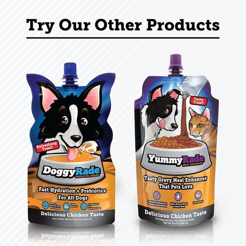KittyRade – Delicious, Healthy Prebiotic, Isotonic Drink for Cats, Electrolytes | Reliable Hydration Drink for Cats & Low Calorie | Cat Health Supplement | Resealable Packs | (250ml x 10) in Saudi Arabia