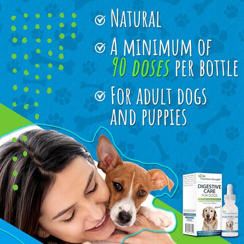 Digestive Care for Cats, Natural Constipation Relief for Cats and Kittens & Support for Diarrhea, Bloating, Bad Breath, Vomiting, Lack of Appetite, 60 Milliliters in Kuwait