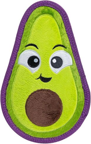Outward Hound Tough Skinz Durable Squeaky Dog Toy with Two Tough Layers, Watermelon, Red, Medium in Kuwait