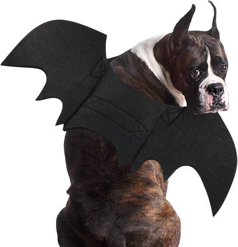 Rypet Dog Bat Wings Costume L, Dog Bat Costume for Halloween Cosplay Party in Saudi Arabia