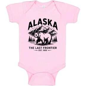 Last Frontier Alaska Baby Infant Bodysuit in Kuwait