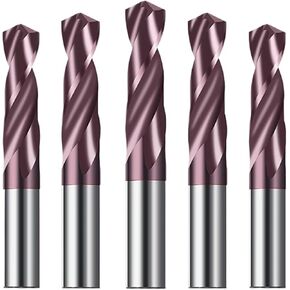 AVIMYA Vsharp HRC65° Solid Carbide Twist Drill Bit Tungsten Steel Alloy Drill Bit with Nano Coating for Cast Iron Alloy Stainless Steel (Size : 9.8mm, Color : 1PCS) in Saudi Arabia