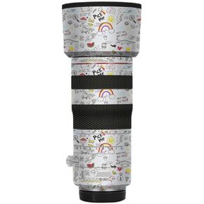 New 70-200 2.8 Z Camera Skin Wrap Lens Skins Protector Anti-Scratch Coat Wrap Cover Sticker for Canon New RF 70-200mm F2.8 L is USM Z(Shadow Camo Black) in Saudi Arabia