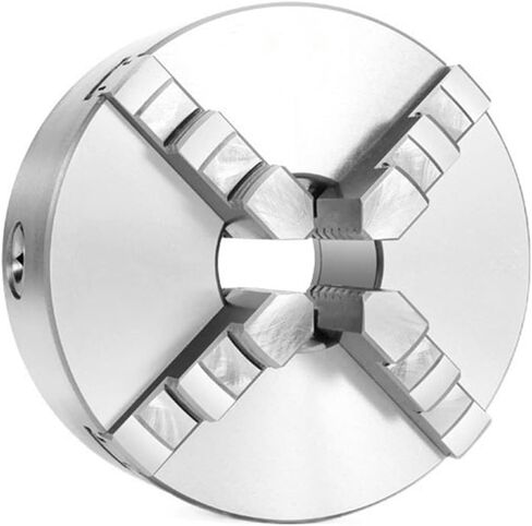 K12/200 Four-jaw self-Centering Linkage 4-jaw Chuck Lathe with 4-jaw Parts in Saudi Arabia