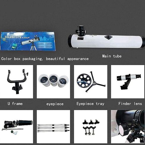 Telescope for Kids Adults Astronomy Beginners 76mm Opening 700mm Focal Length Refractor Telescopes Fully Beautiful Home in Saudi Arabia
