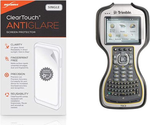 واقي شاشة Boxwave متوافق مع Trimble TSC3-Cleartouch مضاد للشفقة ، ومضادة للأصفر ، ودرع فيلم Matte Proof Proof in Kuwait