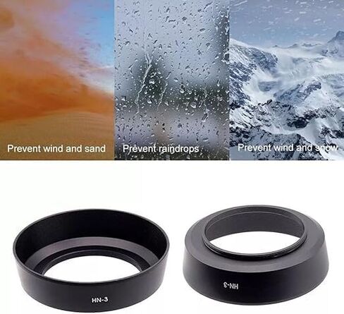 HN-3 52mm Metal Lens Hood Lens Protector Fit for Nikon AF 35mm f/2D 35-80mm in Saudi Arabia