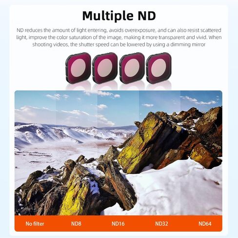 Lens Filter for Insta360 Ace Pro 2,Additional Lenses Optical Glass, high Transmittance, Multi-Layer Coating, Waterproof, Anti-Scratch, dustproof, Oil-Resistant (UV) in Saudi Arabia
