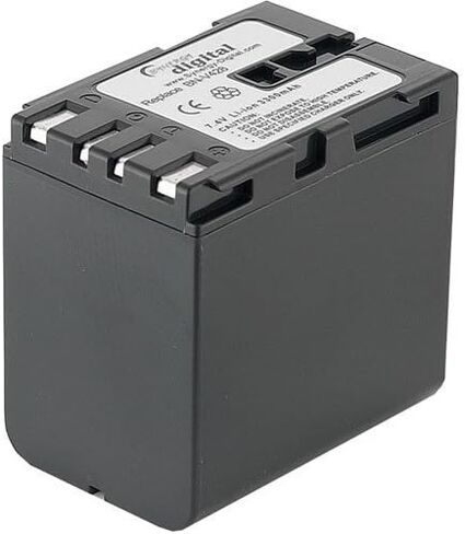 Synergy Digital Camcorder Battery, Works with JVC GR-DVL520U Camcorder, (li-ion, 7.4V, 3300 mAh) Ultra Hi-Capacity, Compatible with JVC BN-V428U Battery in Saudi Arabia