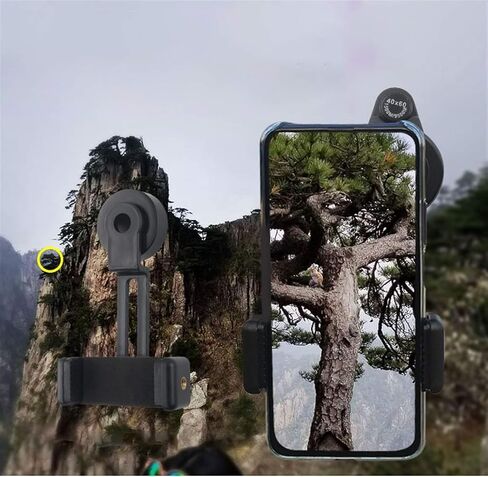 40x60 High-Power Prism Telescope - Equipped with Tripod, Perfect for Adult Viewing & Travel in Saudi Arabia