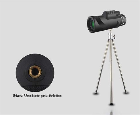 40x60 High-Power Prism Telescope - Equipped with Tripod, Perfect for Adult Viewing & Travel in Saudi Arabia