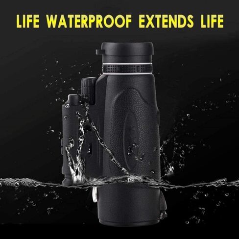 Portable 100X90 Optical Monocular Telescope - Ideal for Hiking, Camping, and Travel in Saudi Arabia