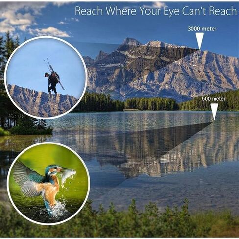 Monoculars Telescope High Power Telescope 60X60 Binoculars High Clarity 10000M High Power for Outdoor Optical Binocular Fixed Zoom Clear Binoculars in Saudi Arabia
