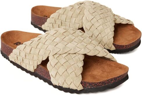 RIP Curl Women's Cayen Bloom slipled slip on Sandals Slides in Kuwait