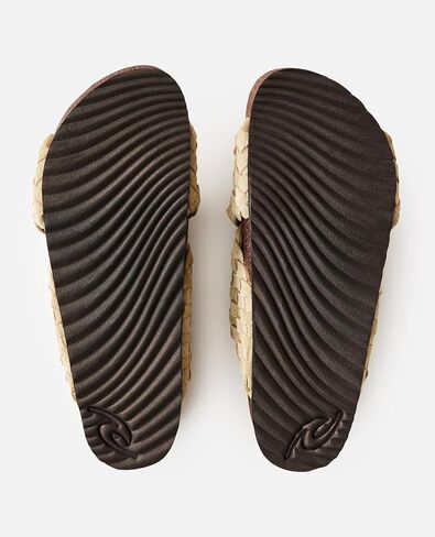 RIP Curl Women's Cayen Bloom slipled slip on Sandals Slides in Kuwait