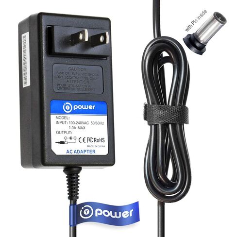 T-Power 6.6ft Cable AC DC Adapter لـ 12V DC Elmo 9419 TT-02S TT-02 TT-02RX TETHER TT-02RX مستندات استبدال كاميرا التبديل شاحن سلك إمدادات الطاقة in Saudi Arabia