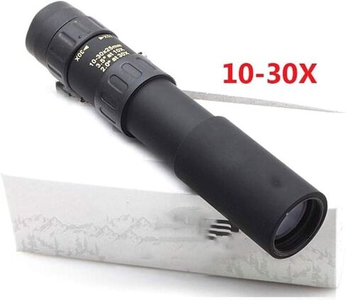 Original Binoculars with 10-30x25 Zoom - Monocular Telescope for Hunting, Outdoor Use, No Tripod Included in Saudi Arabia