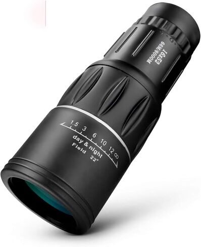 High Power Monocular Telescope 16x52 for Adults with High-Transparent Resin Lenses - Ideal for Hiking, Bird Watching, and Outdoor Activities in Saudi Arabia
