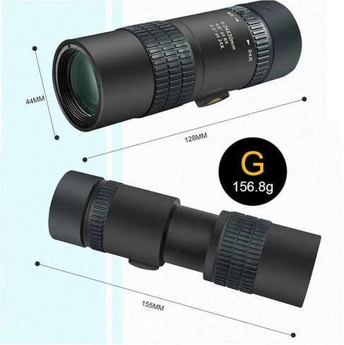 8-24 × 30 من تلسكوب أحادي الصلبة المحترفين عالية الدقة - تلسكوب مضغوط مع منشور وترايبود لمشاهدة الطيور في الهواء الطلق in Saudi Arabia