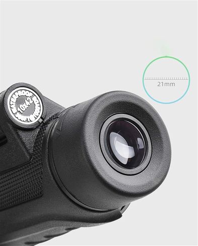 10x42 High-Definition Monocular Telescope - Multicoated for Adults, Ideal for Travel & Hiking in Saudi Arabia