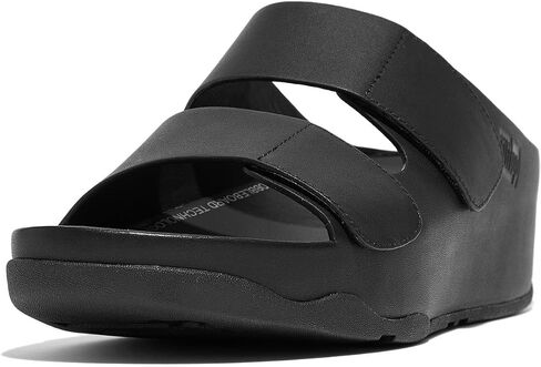 FITFLOP WOMENS SHUV SLIDE SLIDELALLALS Black 9 Medium (B ، M) in Saudi Arabia