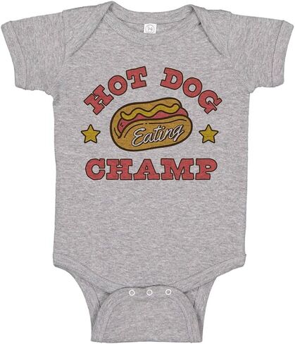 Taty Kids Hot Dog Eate Champ Baby Bodysant in Saudi Arabia
