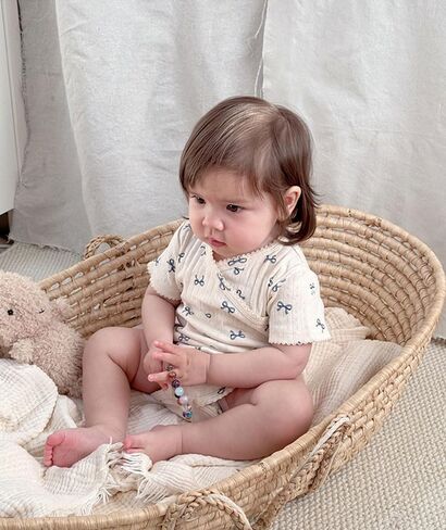 enfants chéris side snap snap spres sport ver bodysuit aby bird valentine clotions 3-24 months in Kuwait