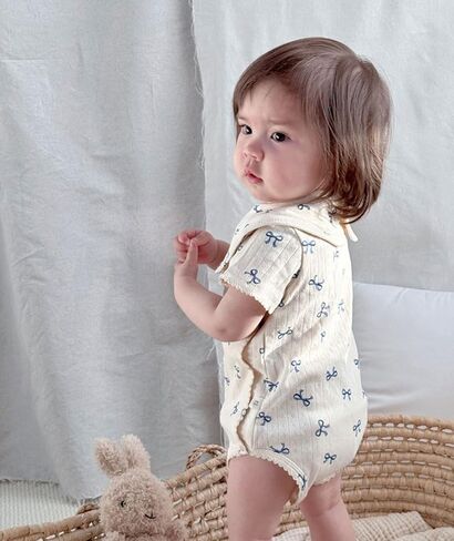 enfants chéris side snap snap spres sport ver bodysuit aby bird valentine clotions 3-24 months in Kuwait