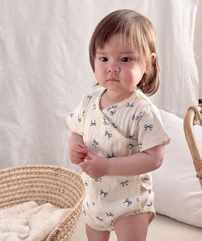enfants chéris side snap snap spres sport ver bodysuit aby bird valentine clotions 3-24 months in Kuwait