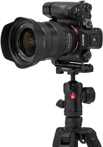 Manfrotto Befree Advanced AS Lever 4-Section Aluminum Travel Tripod Kit with 494 Center Ball Head, Black in Saudi Arabia