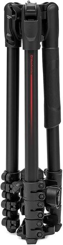 Manfrotto Befree Advanced AS Lever 4-Section Aluminum Travel Tripod Kit with 494 Center Ball Head, Black in Saudi Arabia