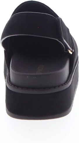 TOP Moda Reno-1 Womens Mule Clogs, Adjustable Strap Slip on Shoes, Soft Faux Suede Upper, Fall Sandals in Saudi Arabia
