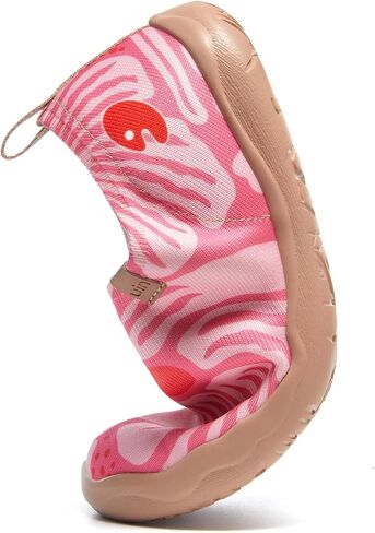 UIN Women's Floral Slip On Shoes Colorful Comfortable Lightweight Art Travel Sneakers Casual Loafers in Saudi Arabia