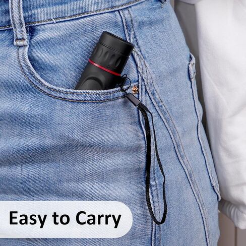التلسكوب أحادي العين المصغرة يركز أحاديًا بصريًا ومقاومًا للماء وغير انزلاق من أجل النجوم والصيد والأسود in Kuwait