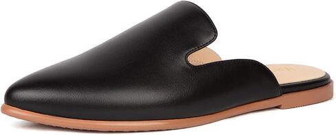 Maypie Flat Mules for Women 2025 Pointed Toe Slip On Mule Shoes Comfortable Loafer Slides in Saudi Arabia
