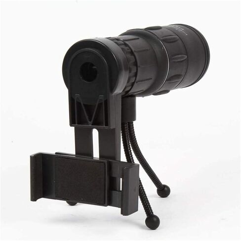 Portable 6X52 Zoom Monocular Telescope - Hand Focus, Coated Optical Glass Lens with Phone Clip and Tripod in Saudi Arabia