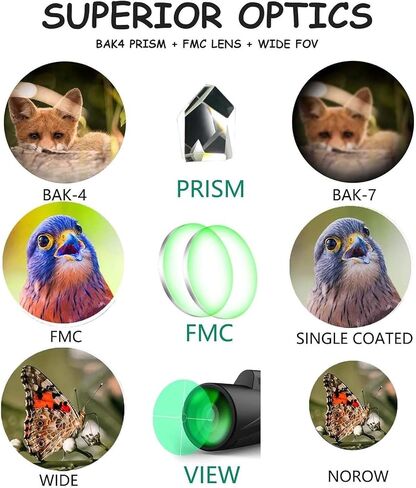 40X60 High Definition Monocular Telescope - Waterproof Scope with Smartphone Holder and Tripod, Ideal for Bird Watching and Hunting in Saudi Arabia