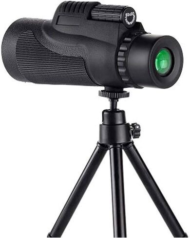 40X60 High Definition Monocular Telescope - Waterproof Scope with Smartphone Holder and Tripod, Ideal for Bird Watching and Hunting in Saudi Arabia