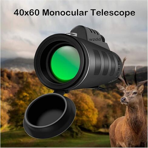 High Power 40x60 Monocular Telescope - Waterproof & Shockproof for Bird Watching, Hiking, Camping, s in Saudi Arabia