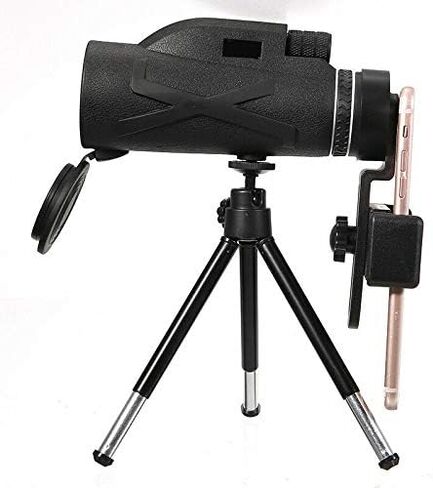 80X100 Zoom Lens Monocular Telescope - Waterproof Hiking Telescope for Bird Watching, Outdoor Travel in Saudi Arabia
