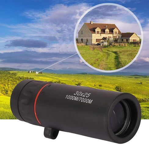 30x25 Monocular Telescope - High Power for Adults, Ideal for Outdoor Events & Bird Watching in Saudi Arabia