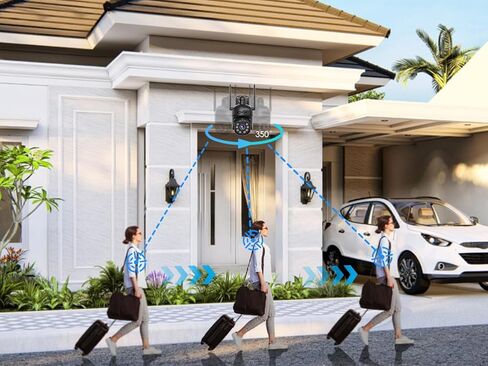 [3k] Security Camera Wireless Outdoor, 5MP PTZ Security Camera, 3k WiFi Camera for Home Security Outside, Human Detection, Two-Way Audio,Color Night Vision, 360° View,C102 in Kuwait