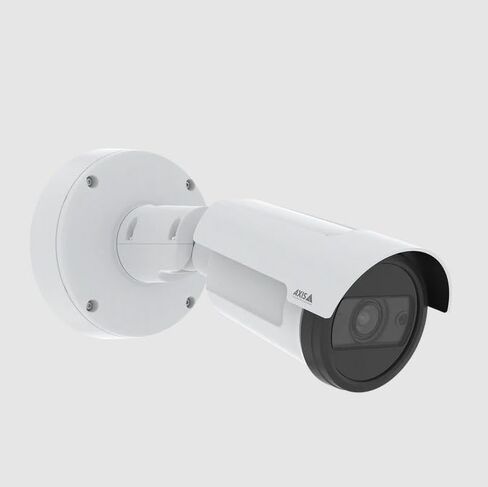 P1468-LE Outdoor 8MP 4K كاميرا رصاصة ثابتة مع DLPU ، وعدسة متنوعة عن بعد 6-13 ملم ، و Lightfinder 2.0 ، و WDR الطب الشرعي ، و Optimizedir ، و I/O ، و IP66/67 NEMA 4X. in Kuwait