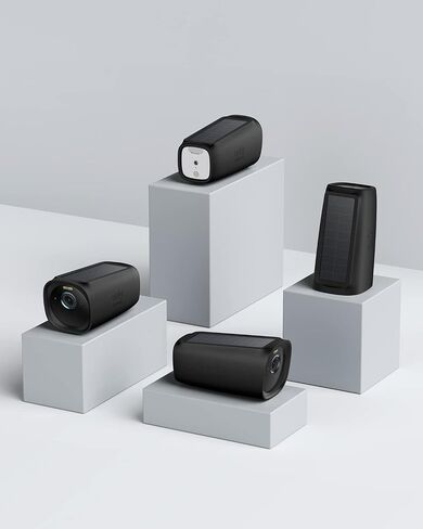 eufy Security eufyCam S330 (eufyCam 3) Add-on Camera with Skin (2-Pack), Security Camera Outdoor Wireless, 4K with Integrated Solar Panel in Saudi Arabia