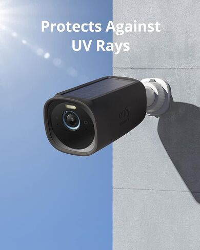 eufy Security eufyCam S330 (eufyCam 3) Add-on Camera with Skin (2-Pack), Security Camera Outdoor Wireless, 4K with Integrated Solar Panel in Saudi Arabia