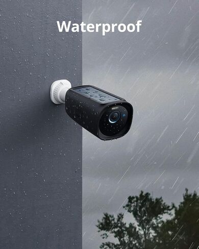 eufy Security eufyCam S330 (eufyCam 3) Add-on Camera with Skin (2-Pack), Security Camera Outdoor Wireless, 4K with Integrated Solar Panel in Saudi Arabia