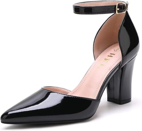 HKL Women's Women's Flocked Tee Pumps Heels Cheels Pumps in Saudi Arabia