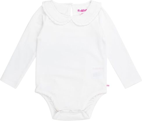 Rufflebutts Baby/Toddler Girls Peter Pan Collar Bodysuit in Kuwait