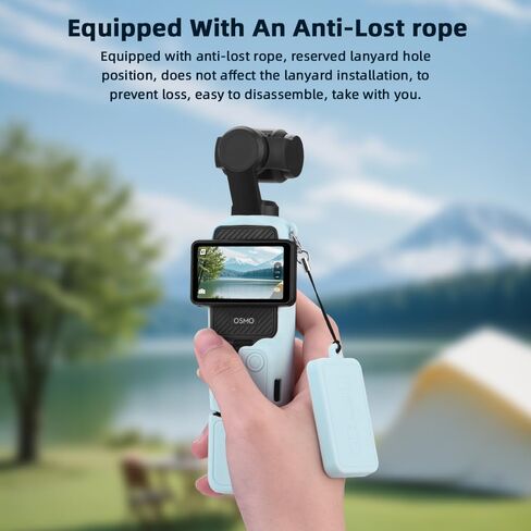 علبة الحماية لـ DJI Osmo Pocket 3 تغطية سيليكونة كاميرا حماية شاملة تغطية واقي واقي الحارس Osmo Pocket 3 (مجموعة B Purple) in Kuwait